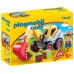 Playmobil 1.2.3 pala excavadora