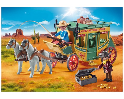 Playmobil salvaje oeste diligencia