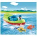 Playmobil 1.2.3 pescador con bote