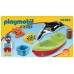 Playmobil 1.2.3 pescador con bote