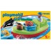 Playmobil 1.2.3 pescador con bote