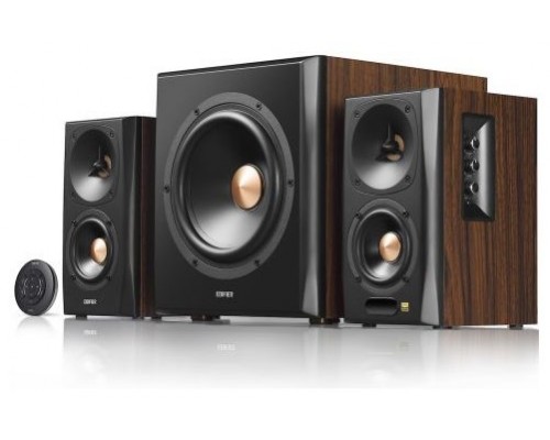 Altavoces edifier s360db marron oscuro 150w