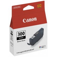 Cartucho canon pfi - 300 mbk negro mate