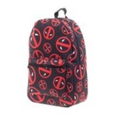 Mochila casual marvel deadpool logo multicolor