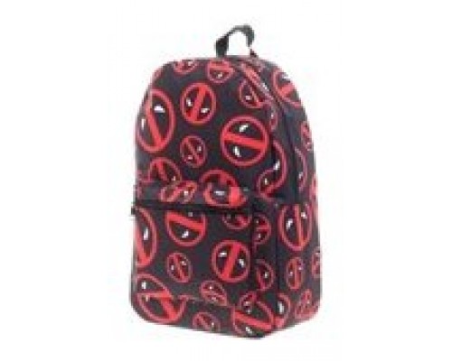 Mochila casual marvel deadpool logo multicolor