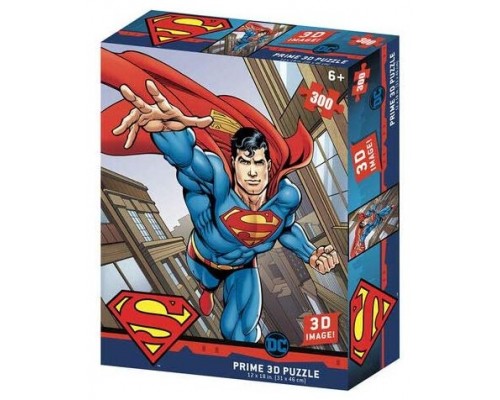 Puzzle 3d lenticular dc comics superman