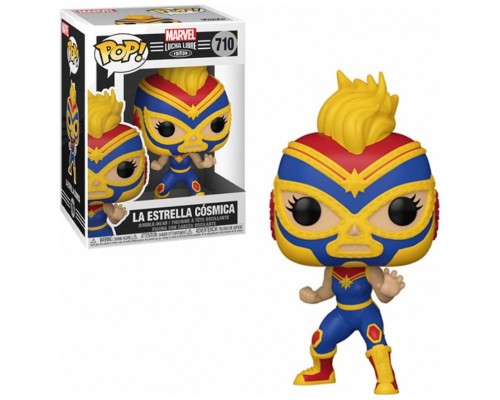 Funko pop marvel luchadores capitana marvel