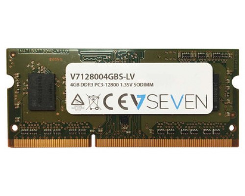 Memoria ram v7 sodimm 4gb ddr3