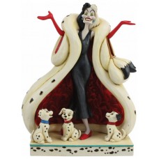 Figura enesco disney 101 dalmatas cruella