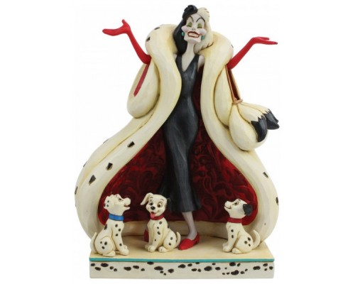 Figura enesco disney 101 dalmatas cruella