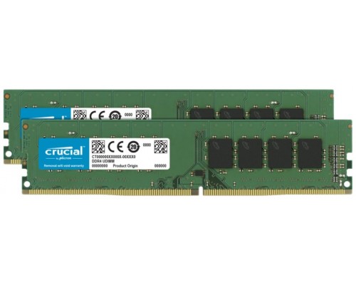 Memoria ram ddr4 64gb 2x32gb crucial