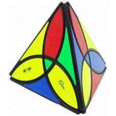 Cubo rubik qiyi clover pyraminx negro