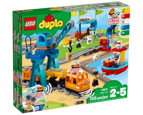 Lego duplo tren mercancias