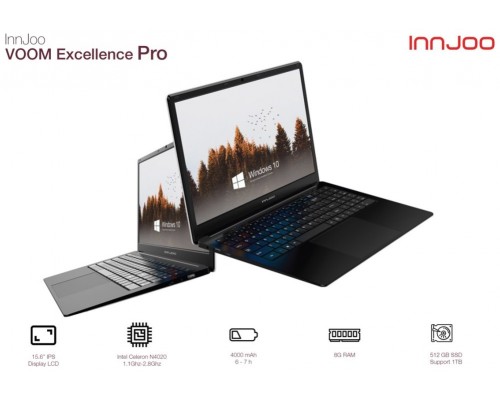 Portatil innjoo voom excellence pro 15.6pulgadas