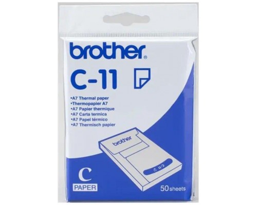 Pack papel termico brother c11 a7