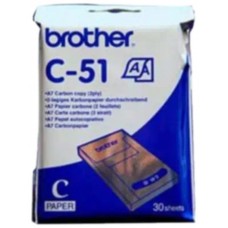 Pack papel termico brother c51 a7