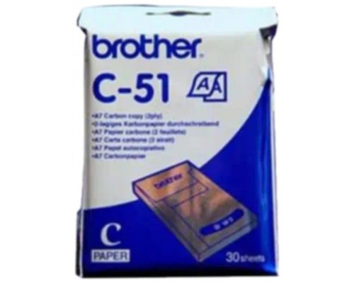 Pack papel termico brother c51 a7