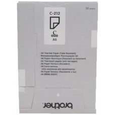 Pack papel termico brother c212s a6