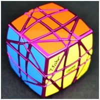 Cubo rubik calvin"s hexaminx rosa