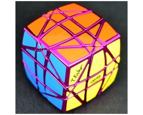 Cubo rubik calvin"s hexaminx rosa