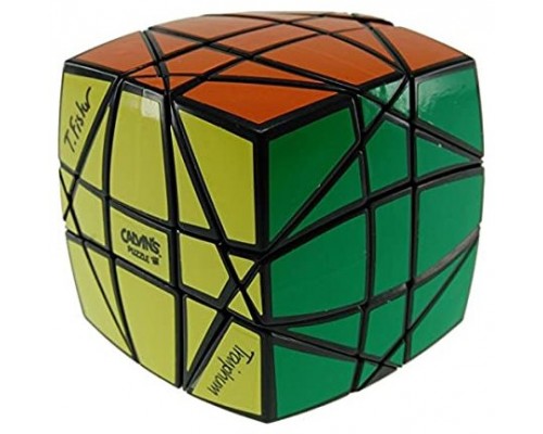 Cubo rubik calvin"s hexaminx negro