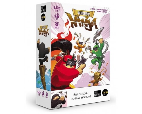 Juego mesa cartas academia ninja