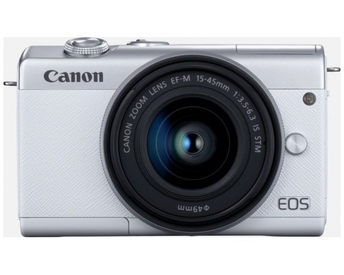 Camara digital canon eos m200 blanca