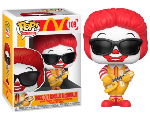 Funko pop iconos mcdonald"s ronald rock