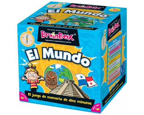 Juego mesa asmodee brainbox el mundo