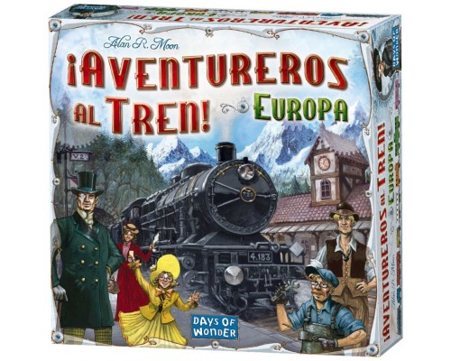 Juego mesa asmodee ¡aventureros al tren!