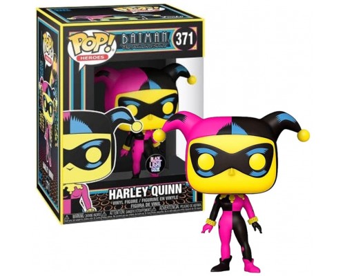 Funko pop dc black light harley