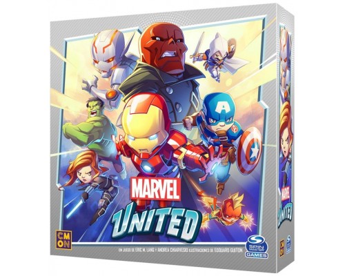 Juego mesa asmodee marvel united pegi