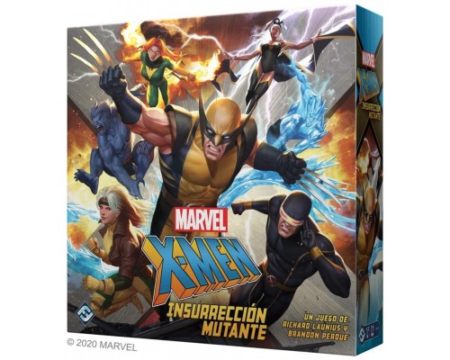 Juego mesa asmodee x - men: insurreccion mutante