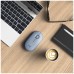 RATON LOGITECH PEBBLE M350 WRLS GRIS AAZULADO