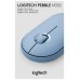 RATON LOGITECH PEBBLE M350 WRLS GRIS AAZULADO