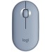 RATON LOGITECH PEBBLE M350 WRLS GRIS AAZULADO