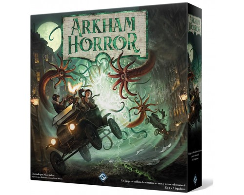 Juego mesa asmodee arkham horror 3ª