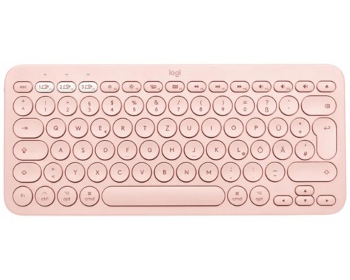 Teclado logitech k380 multi - device bluetooth rosa