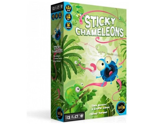 Juego mesa niños sticky chameleons en