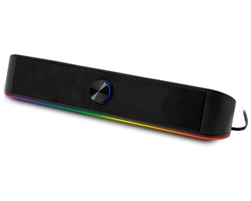 Barra de sonido ohmios rgb bluetooth