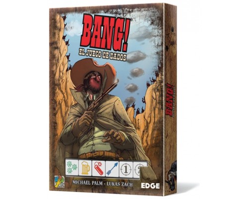 Juego mesa asmodee bang el juego