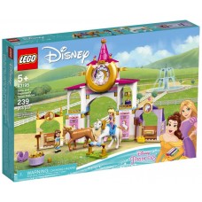 Lego disney establos reales bella y