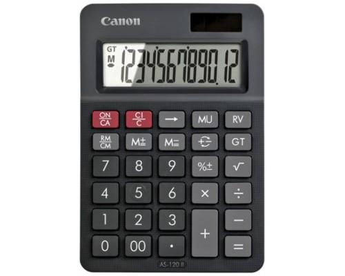 Calculadora canon bolsillo as - 120ii 12 digitos