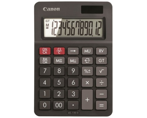 Calculadora canon bolsillo as - 120ii emea dbl