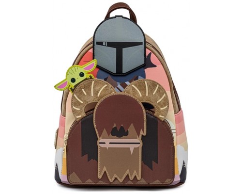 Mochila loungefly the mandalorian mandalorian