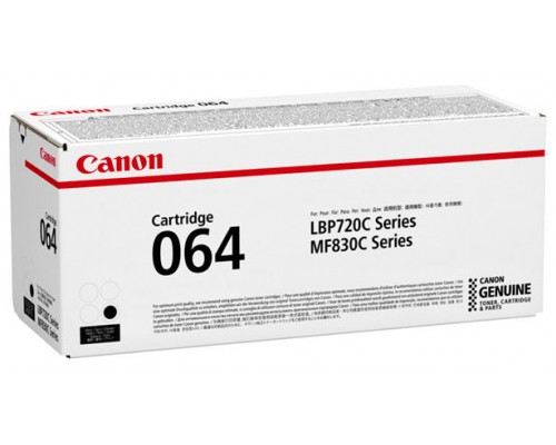 Toner canon 064 negro 6000 paginas