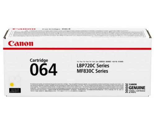 Toner canon 064 amarillo 5000 paginas