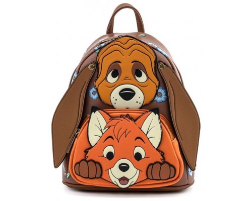 Mochila loungefly disney tod & toby