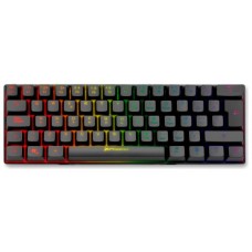 Teclado mecánico rgb mirage 60% negro