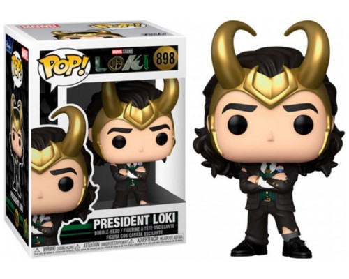 Funko pop marvel loki loki presidente